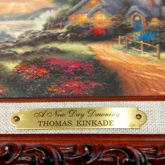 Thomas Kinkade A New Day Dawning - Picture 2 of 7